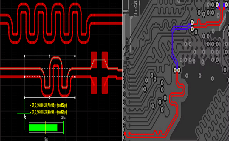 Differential Pair Routing Rules for High Speed Interfaces