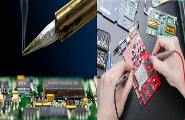 how to solder electronic circuit board